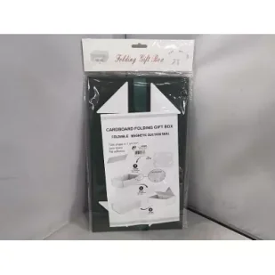 Adar Pudełko prezentowe ciemno zielone - Opakowania i torebki na prezenty - miniaturka - grafika 1