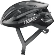 Kaski rowerowe - Abus PowerDome Shiny Black S Kask rowerowy - miniaturka - grafika 1