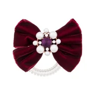 Ozdoby do włosów - Invisibobble Bowtique British Royal Hair Ring Gumka do włosów 1 szt Odcień Take a Bow - miniaturka - grafika 1