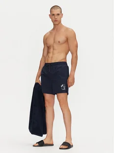 Jack&Jones Szorty kąpielowe Maui 12278729 Granatowy Regular Fit - Kąpielówki męskie - miniaturka - grafika 1