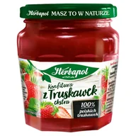 Konfitury, marmolady, powidła - Herbapol - Konfitura extra z Truskawek o obniżonej zawartości cukru - miniaturka - grafika 1