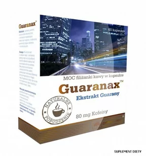 Olimp Guaranax 60 kapsułek - Układ nerwowy - miniaturka - grafika 1