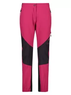 Spodnie sportowe damskie - CMP Spodnie funkcyjne w kolorze różowym - miniaturka - grafika 1