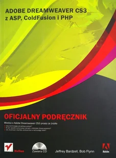 Adobe Dreamweaver CS3 z ASP, ColdFusion i PHP. Oficjalny podręcznik - Grafika i DTP - miniaturka - grafika 1