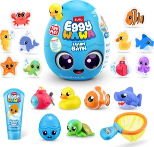 Zuru Eggy Wawa Surprise Egg Large - surprise bath play set - Zabawki do kąpieli - miniaturka - grafika 1