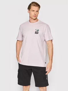 Koszulki męskie - Billabong T-Shirt Jungle Gang D1SS03 BIS2 Fioletowy Regular Fit - grafika 1