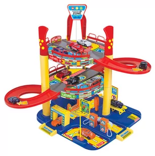 Kids World Kids World Parking dla autek Car Zone 1351-1 1351-1 - Tory, garaże, parkingi - miniaturka - grafika 1