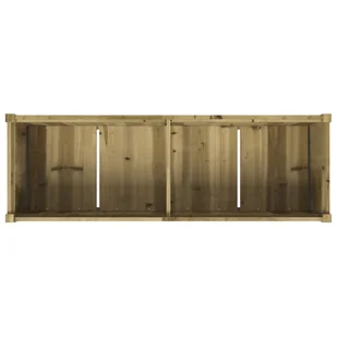 Donica ogrodowa, 150x50x70 cm, impregnowane drewno sosnowe Lumarko! - Donice - miniaturka - grafika 9