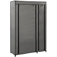 Szafy - Grafitowa Szafa Tekstylna Na Ubrania T4-L36 - miniaturka - grafika 1