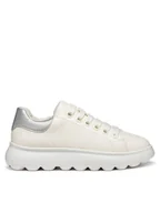 Buty dla dziewczynek - Geox Sneakersy J Puffypop J55MRA 000BC C0007 S Biały - miniaturka - grafika 1