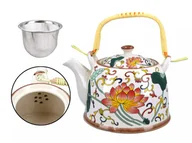 Czajniki na gaz - Czajnik ceramiczny z zaparzaczem - miniaturka - grafika 1