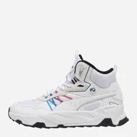 Botki damskie - Zimowe trzewiki damskie skórzane Puma Bmw Mms Trinity Mid Wtr 30849502 37.5 (4.5UK) Białe (4067979821315). Buty za kostkę damskie - miniaturka - grafika 1