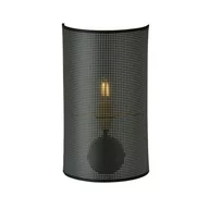 Lampy ścienne - Emibig Aston kinkiet 1-punktowy czarny/złoty 1148/K1 1148/K1 - miniaturka - grafika 1