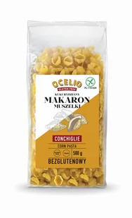 Ocelio Bezglutenowy makaron muszelki conchiglie 500 g - Makaron - miniaturka - grafika 1