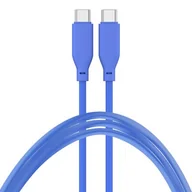 Kable USB - Kabel USB Typ C - USB Typ C 4SMARTS High Flex 60W 1.5 m Niebieski - miniaturka - grafika 1