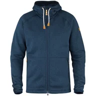Bluzy sportowe męskie - Męska bluza Fjällräven Övik Fleece Hoodie M Rozmiar: L / Kolor: niebieski - miniaturka - grafika 1