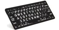 Klawiatury - Logickeyboard LKB-LPWB-BTON-DE klawiatura Uniwersalne Bluetooth QWERTZ Niemiecki Czarny LKB-LPWB-BTON-DE - miniaturka - grafika 1