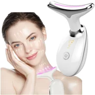 Masażer soniczny do ujędrniania twarzy i szyi lifting Ultradźwiękowy EMS