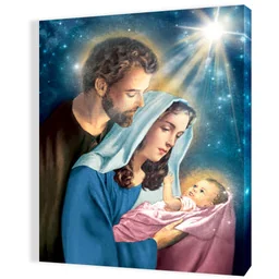 Obraz religijny na płótnie Święta Rodzina - Ikony i obrazy sakralne Obraz religijny na płótnie Święta Rodzina - Ikony i obrazy sakralne - miniaturka - grafika 1