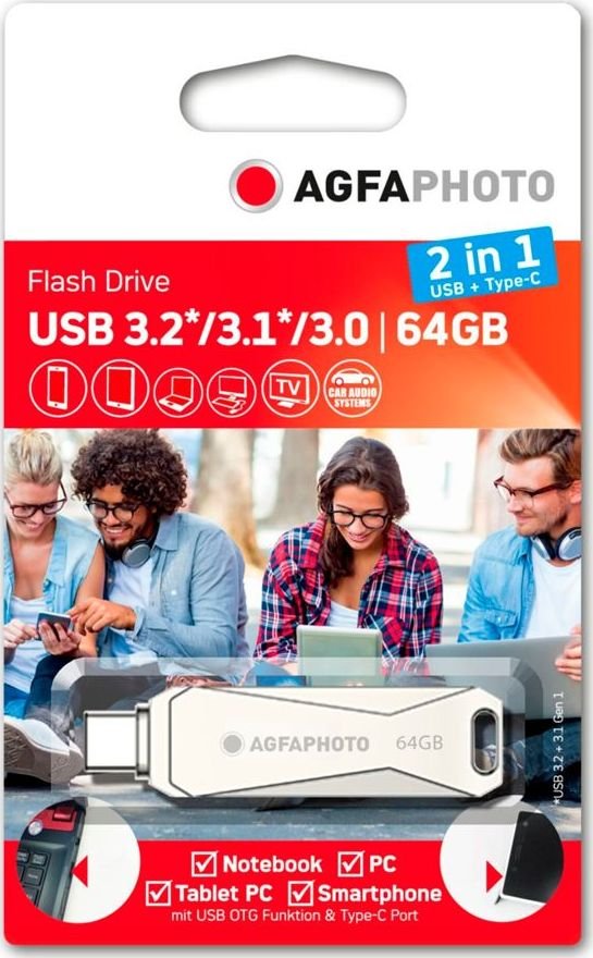 Pendrive AgfaPhoto 64 GB 10543N