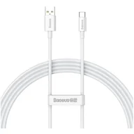 Kable - Kabel USB do USB-C Baseus Superior 100W 1.5m (biały) - miniaturka - grafika 1