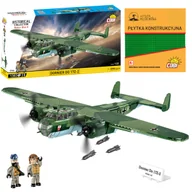 Klocki - Cobi 5754 Samolot Bombowiec Dornier Do 17z-2 2 Figurki Pilotów - miniaturka - grafika 1