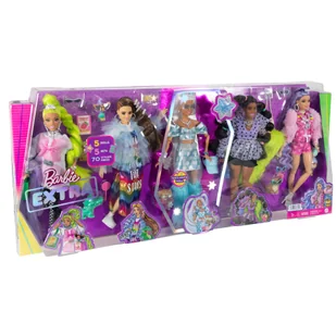 Barbie Extra 5-pak lalek HHC58 - Lalki dla dziewczynek - miniaturka - grafika 1