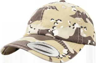 Czapka BRANDIT Low Profile Camo Washed - Odzież taktyczna i umundurowanie - miniaturka - grafika 1