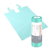 Sprzęt i akcesoria stomatologiczne - Śliniak dentystyczny na rolce 56cm x 80cm zielony podfoliowany 25g MedixPro 100szt - miniaturka - grafika 1