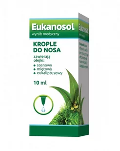 OBELIS Eukanosol krople do nosa 10 ml | DARMOWA DOSTAWA OD 199 PLN! - Przeziębienie i grypa - miniaturka - grafika 1