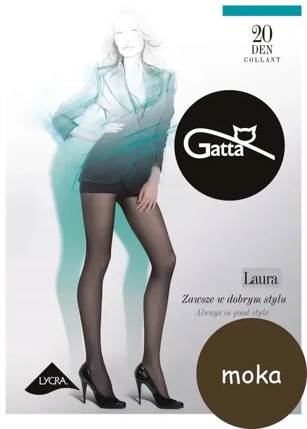 rajstopy GATTA LAURA 20 den LYCRA moka # 2 S