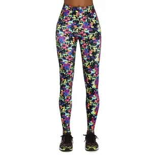 Damskie legginsy sportowe BAS BLACK Revel 90, Wielokolorowy, S - Legginsy - miniaturka - grafika 1