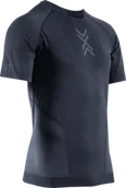 Koszulki sportowe męskie - X-BIONIC Koszulka do biegania z krótkim rękawem męska XCEED RUN SHIRT black/rhino grey - miniaturka - grafika 1
