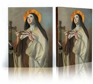 Ikony i obrazy sakralne - Ikona religijna Święta Teresa z Avila - miniaturka - grafika 1