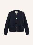 Swetry damskie - Gant Kardigan blau - miniaturka - grafika 1