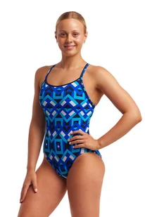 FUNKITA Strój kąpielowy damski jednoczęściowy DIAMOND BACK ONE PIECE gee a geo - Stroje kąpielowe - miniaturka - grafika 5