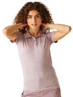 Koszulki sportowe damskie - Regatta Funkcyjna koszulka polo "Remex II" w kolorze jasnoróżowym - miniaturka - grafika 1