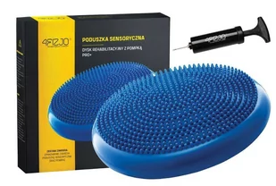 4Fizjo Poduszka sensomotoryczna 4Fizjo + pompka - Akcesoria do rehabilitacji - miniaturka - grafika 1