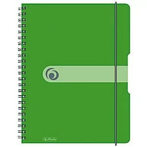 HERLITZ zeszyt A4/80K w kratkę zielony 0011293099 - Notesy i bloczki - miniaturka - grafika 1