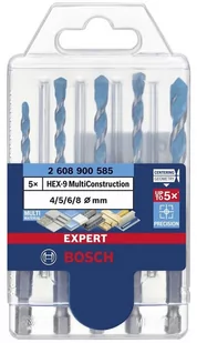 WIERTŁO EXPERT MULTICONSTRUCTION HEX-9 SET 5PC - Wiertła - miniaturka - grafika 1