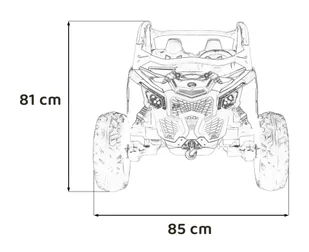 Pojazd Buggy Maverick Turbo RR Czarny - Tory, garaże, parkingi - miniaturka - grafika 24