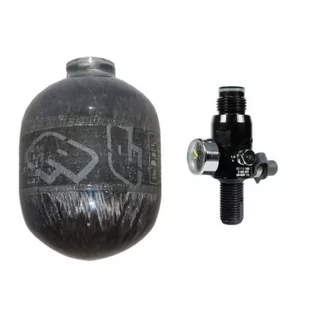 Butla HP 0,8l 4500psi PE "Stubby" Armotech UltraLite z regulatorem Dye LT - Paintball - miniaturka - grafika 1