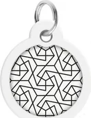 Odblaski i adresówki - Collar WAUDOG Smart ID Adresówka Dla Psa Geometria 25mm - miniaturka - grafika 1