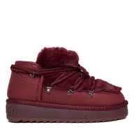 Śniegowce damskie - Śniegowce D.Franklin DFSH370011 Bordowy - miniaturka - grafika 1