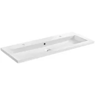 Umywalki - Umywalka GOBY kolor biały styl klasyczny hakano - BATHROOM/WASHBASIN/HOM/GOBY/WHITE/14 - miniaturka - grafika 1