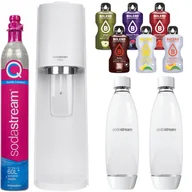 Saturatory - Saturator SodaStream Terra White + jedna butelka + butelka Pet Biała 1 litr + bolero - miniaturka - grafika 1