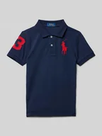 Koszulki dla chłopców - Koszulka polo o kroju slim fit z wyhaftowanym logo - miniaturka - grafika 1