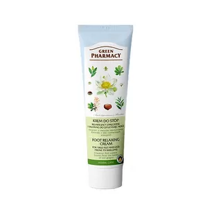 GREEN PHARMACY Krem do stóp relaksujący zmęczone i skłonne do opuchnięć nogi, 100 ml - !!! WYSYŁKA ZA 0 ZŁ PRZY ZAKUPACH POWYŻEJ 49 ZŁ !!! - Pielęgnacja stóp - miniaturka - grafika 1