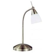 Lampy stojące - Paul Neuhaus Pino lampa stołowa 1x28W LED antyczny mosiądz 4430-11 - miniaturka - grafika 1