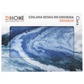 Deski do krojenia - Deska do krojenia szklana 30 x 40 cm Clara morski wielokolorowy - miniaturka - grafika 1